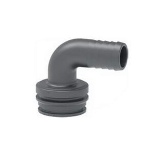 Espiga Curva con Conexión Modular Macho T7 40mm