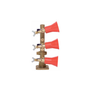 Columna 3 Salidas con Pulverizador Regulable con Antigota