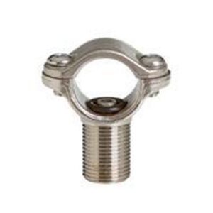 Abrazadera de Latón para Tubo 1/4" H con Salida Macho