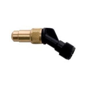 Codo Fibra con Capuchón Latón