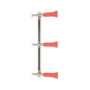 Columna con Pulverizadores Regulables Turbo 3 Salidas Goma