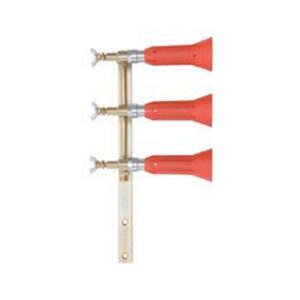 Columna con Pulverizadores Regulables Turbo 3Salidas Latón