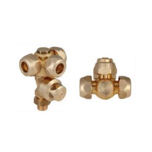 Portaboquilla Giratorio Triple con Antigota – Rosca Macho