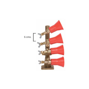 Columna 4 Salidas con Pulverizador Regulable