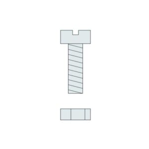 Kit Tornillos Inox para Portaboquilla Plástico