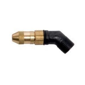 Codo Fibra con Boquilla Extensible Latón