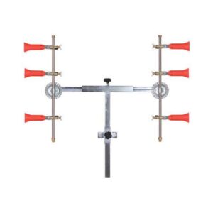 Barra en T 3+3 con Pulverizadores Regulables Turbo