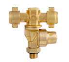 Portaboquilla Giratorio Doble con Antigota 1/4" M D.15mm X 15mm Tuerca Aletas M.2025
