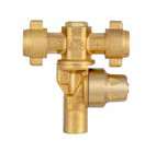 Portaboquilla Giratorio Doble con Antigota 1/4"HD. 15 x 15 Tuerca Aletas M.2025