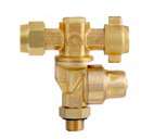 Portaboq. Girat. Doble con Antigota 1/4" M M.2025Tuerca Aletas-Tuerca Hexagonal 11/16