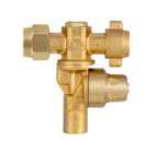 Portaboq. Girat. Doble con Antigota 1/4" H M.2025Tuerca Aletas-Tuerca Hexagonal 11/16
