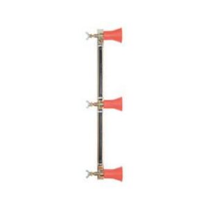 Columna con Pulverizadores Regulables 3 Salidas Goma