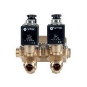 Conjunto 2 Electroválvulas M-2021 con Colector M21