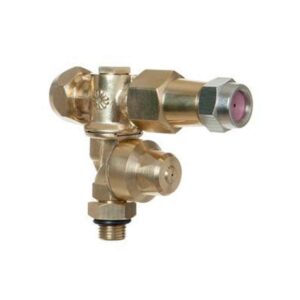 Portaboquilla Giratorio Doble Regulable con Antigota Completo Montado – Rosca Macho
