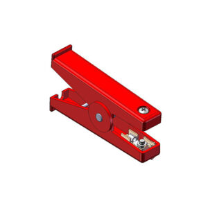 Pinza cable batería 12V rojo INFACO E122R