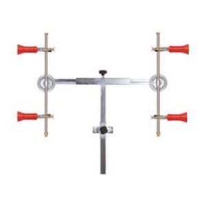 Barra en T 2+2 con Pulverizadores Regulables Turbo